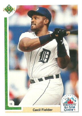 CECIL FIELDER TIGERS AL ALL STAR #82F - UPPER DECK FINAL EDITION ED NM-MT 1991