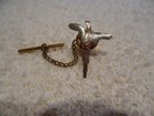 Men's 10K Gold Pheasant Tie Tack Lapel Pin — photo 1