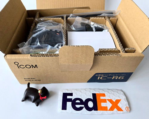 Icom IC-R6 Wide Band Handheld Receiver 0.100~1309.995MHz Unblocked Made in Japan - Bild 13 von 19