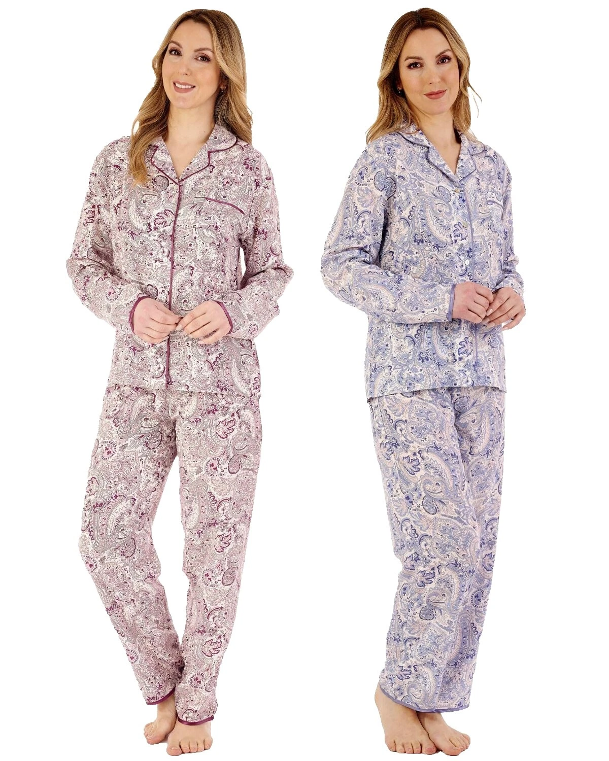 Paisley Pattern Viscose Sleepwear & Robes for Women