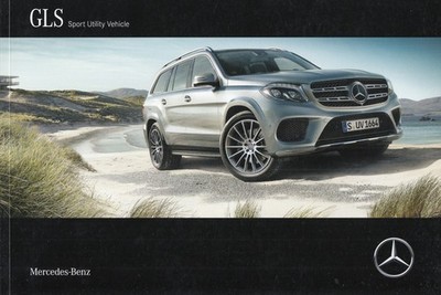 MERCEDES GLS Sport Utility Vehicle Prospekt Brochure 2016 XX