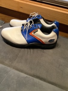 FootJoy Men\'s Custom Light‎ Blue Red White RARE Monochrome Preppy Golf Shoes 8M Custom Golf Shoes | Design Your Own Pair of MyJoys | FootJoy main image 2