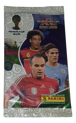World Cup Brasil 2014 Adrenalyn Cards Lot 20 Packs Panini