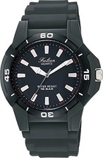 CITIZEN Q Q Falcon Q596-851 Unisex Analog Watch Black Japan Model
