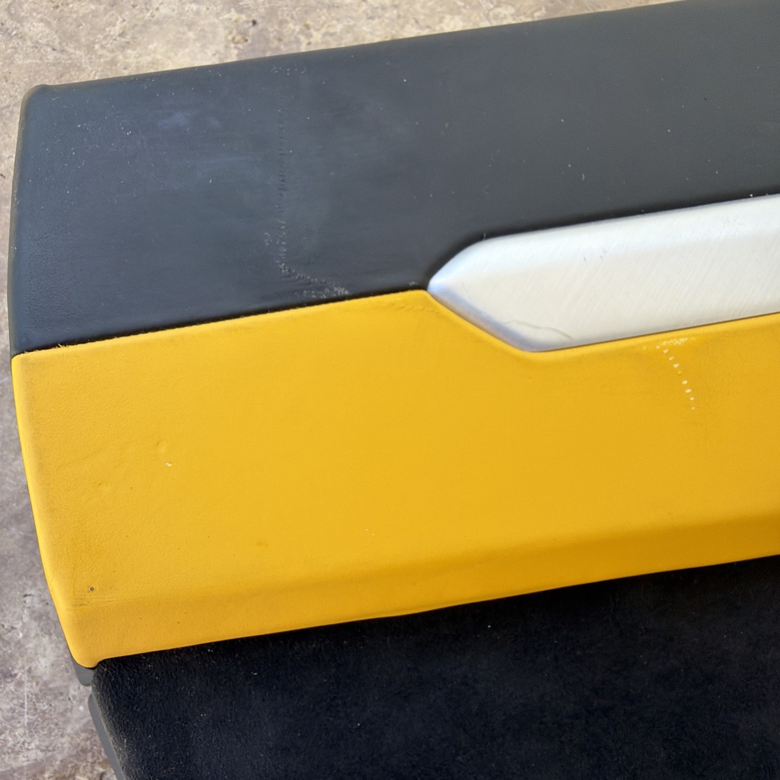 Lamborghini Urus Door Panel Left Rear 4ML867307 OEM Yellow Leather & Alcantara