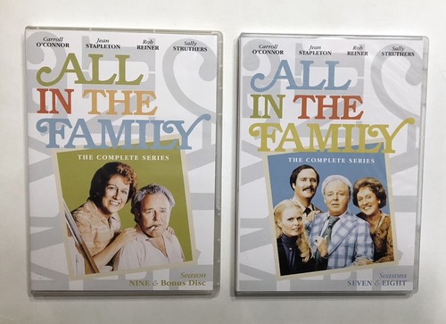 ALL IN THE FAMILY THE COMPLETE SERIES (1-9) DVD SET 28-DISC NO BOX ARCHIE 2012 - Imagen 2 de 7