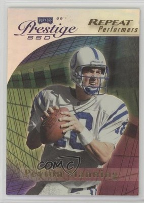 1999 Playoff Prestige SSD Repeat Performers Peyton Manning #B152 HOF 0n2g