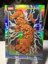 2026 Topps Chrome Marvel Comics The Thing Storm's Lightning Refractor #175