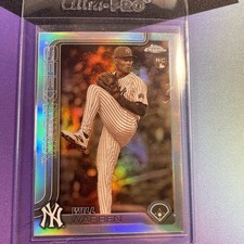 2025 Topps Chrome - Will Warren #81 Sepia Refractor (RC)