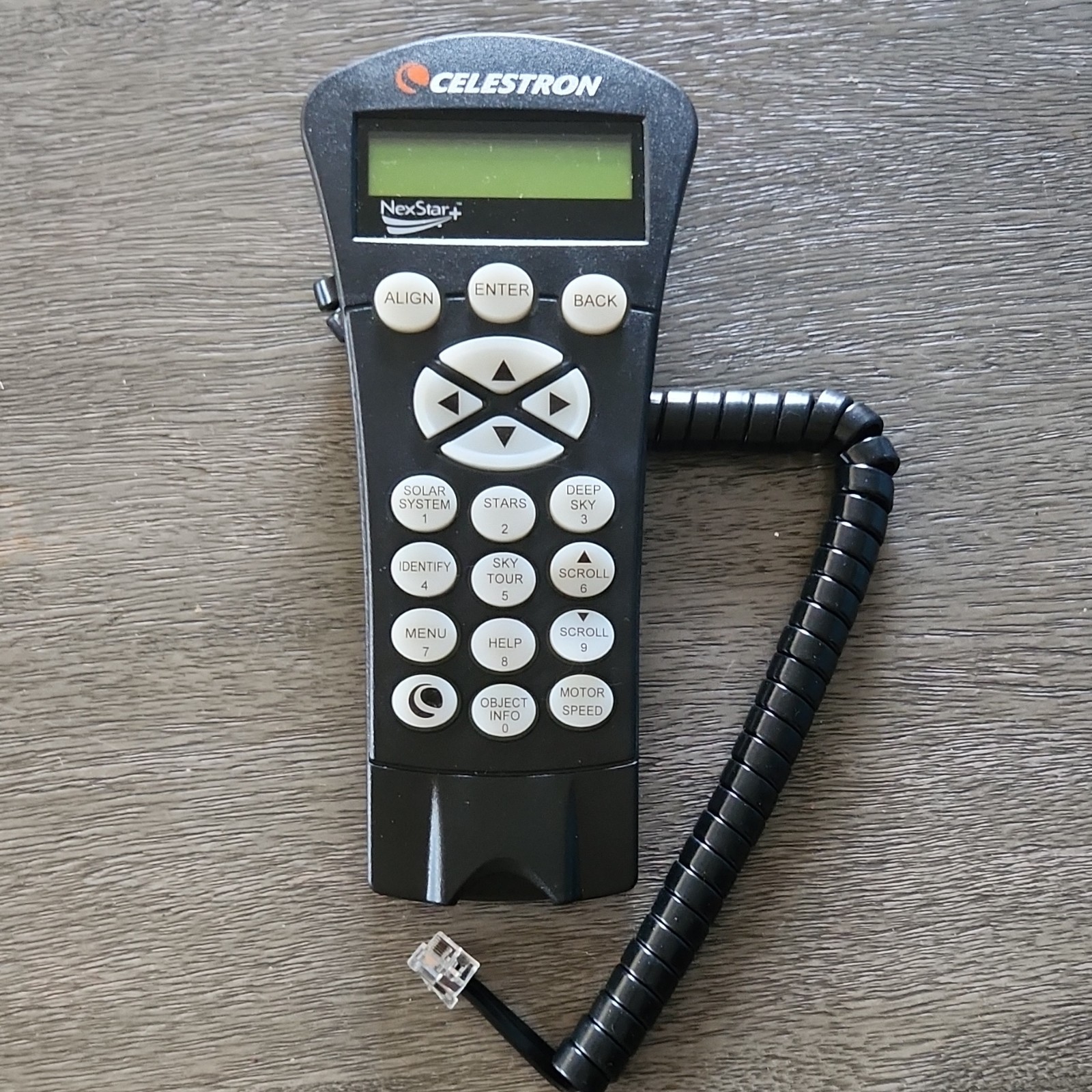 Celestron NexStar+ NXS Digital Hand Control Telescope Access