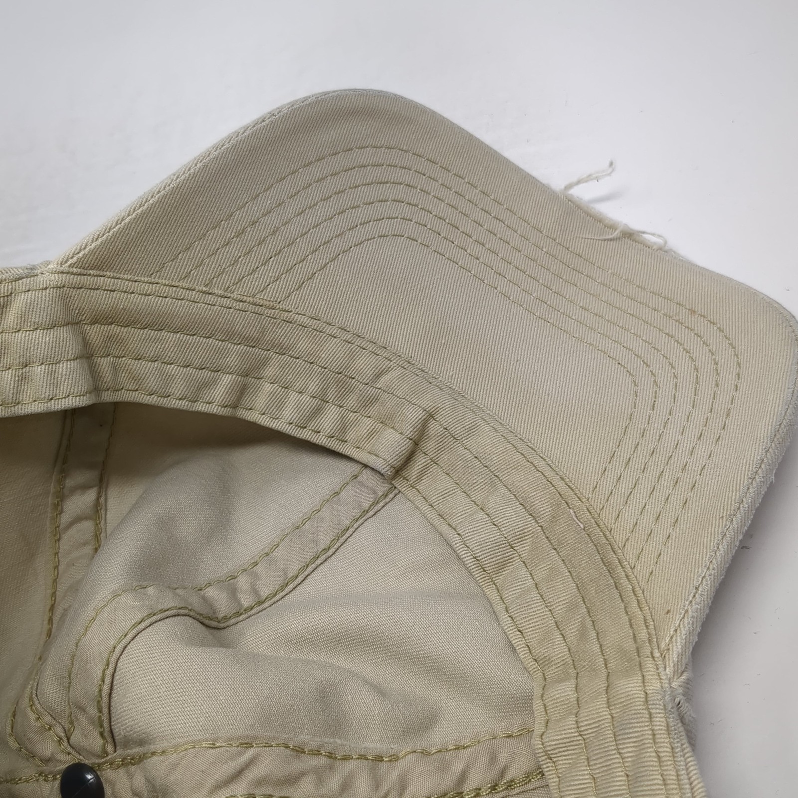 Grow Slideback Hat Solid Beige One Size Adjustabl… - image 8