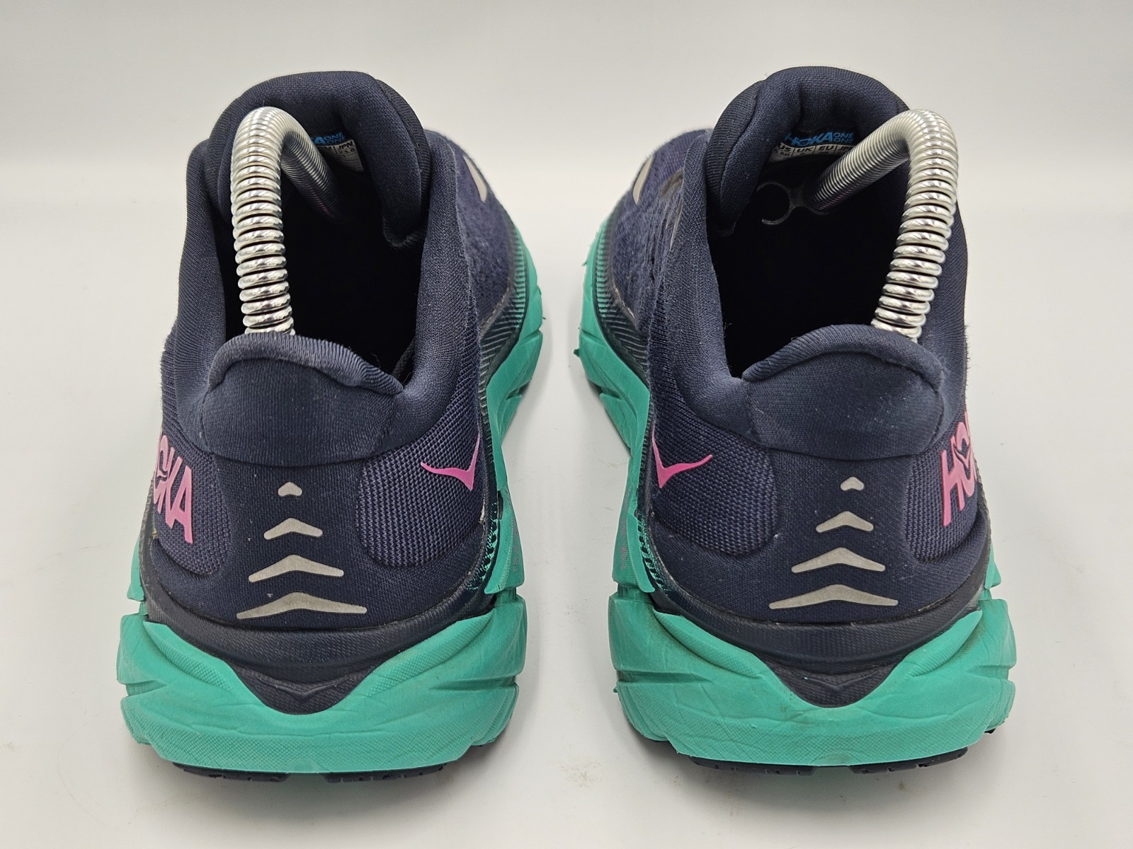 Hoka One One Womens Clifton 8 1119394 OSAT Blue Casual Shoes Sneakers Size 6.5 B thumbnail 5