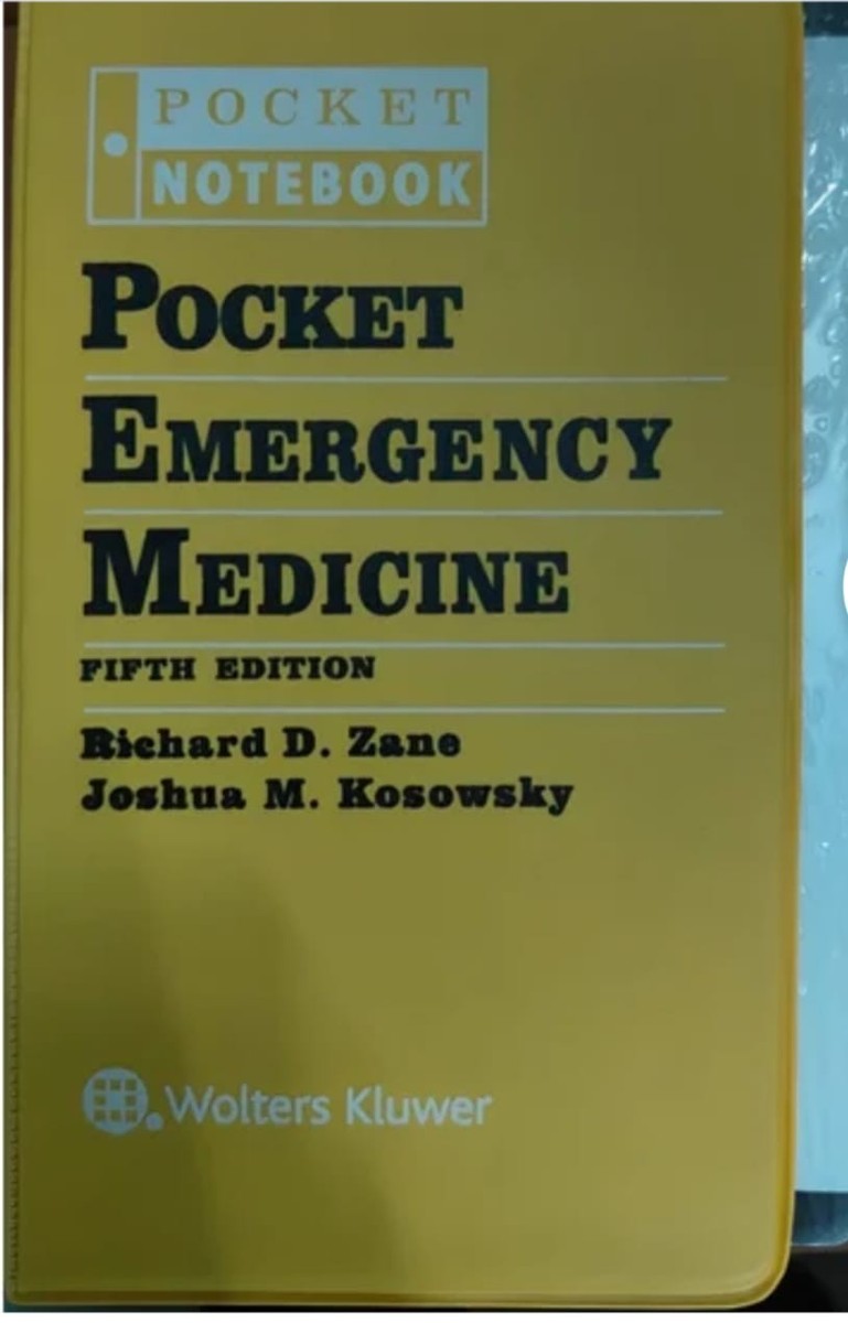 Pocket Notebook: Pocket Emergency Medicine 5th edition | eBay