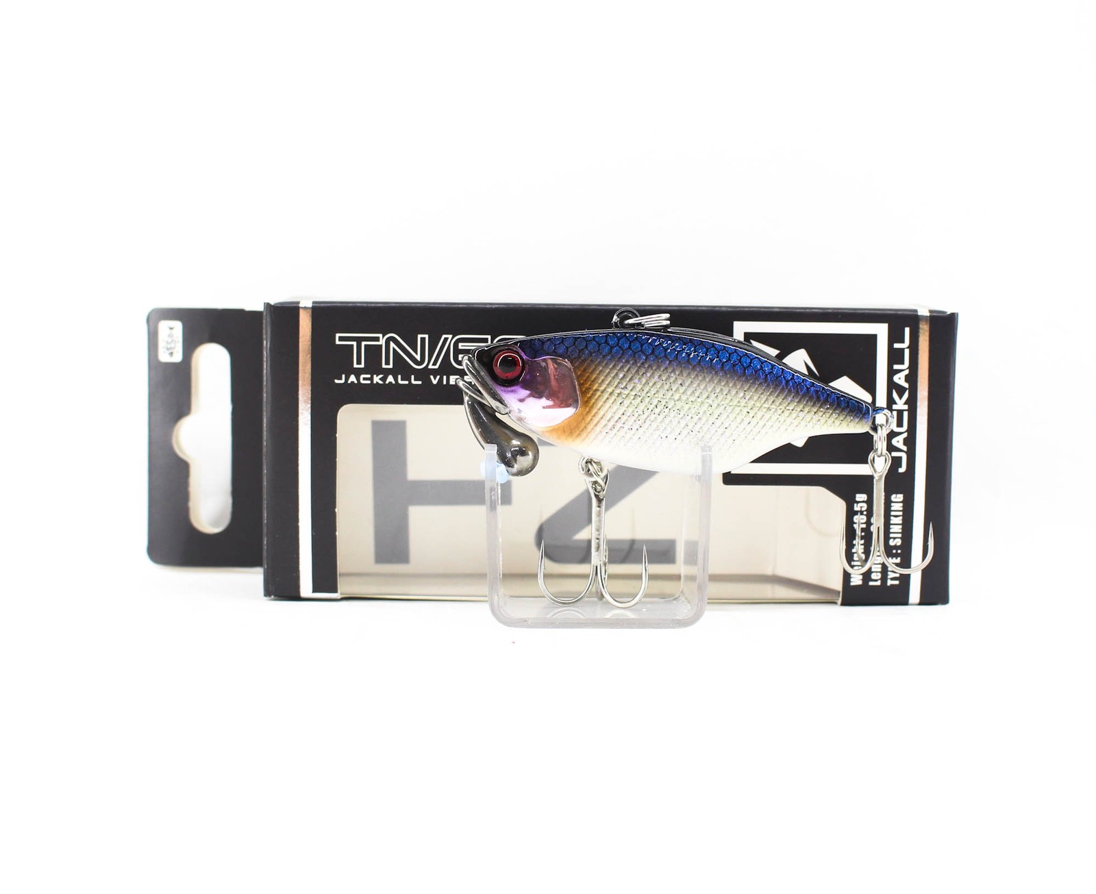 Jackall TN 60 Trigon Vibration Lure HS Impact White (6286)