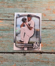 2025 Bowman Draft - Chrome Carlos Lagrange #BDC-132 Laser Refractor Yankees