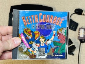 Turbografx 16 Console Tested w/ Keith Courage - 1 Controller - System Bundle