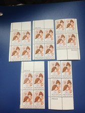 HELEN KELLER-ANNE SULLIVAN   plate block of 4 {5}  #1824