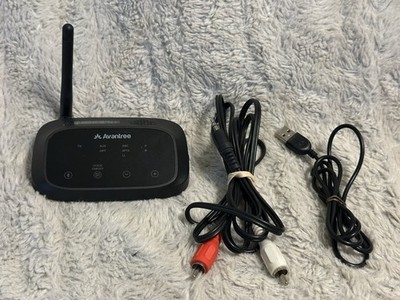 Avantree BTHT-5009 Wireless Bluetooth Transmitter w/USB Power Cord & AV Cable