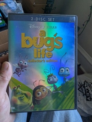 A Bug's Life (DVD 1998 2-Disc + Guide) Disney Pixar Animation Bugs Comedy Quest