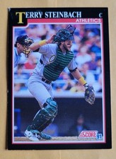 TERRY STEINBACH - 1991 Score #780  **EX**  FREE SHIP & RETURN!