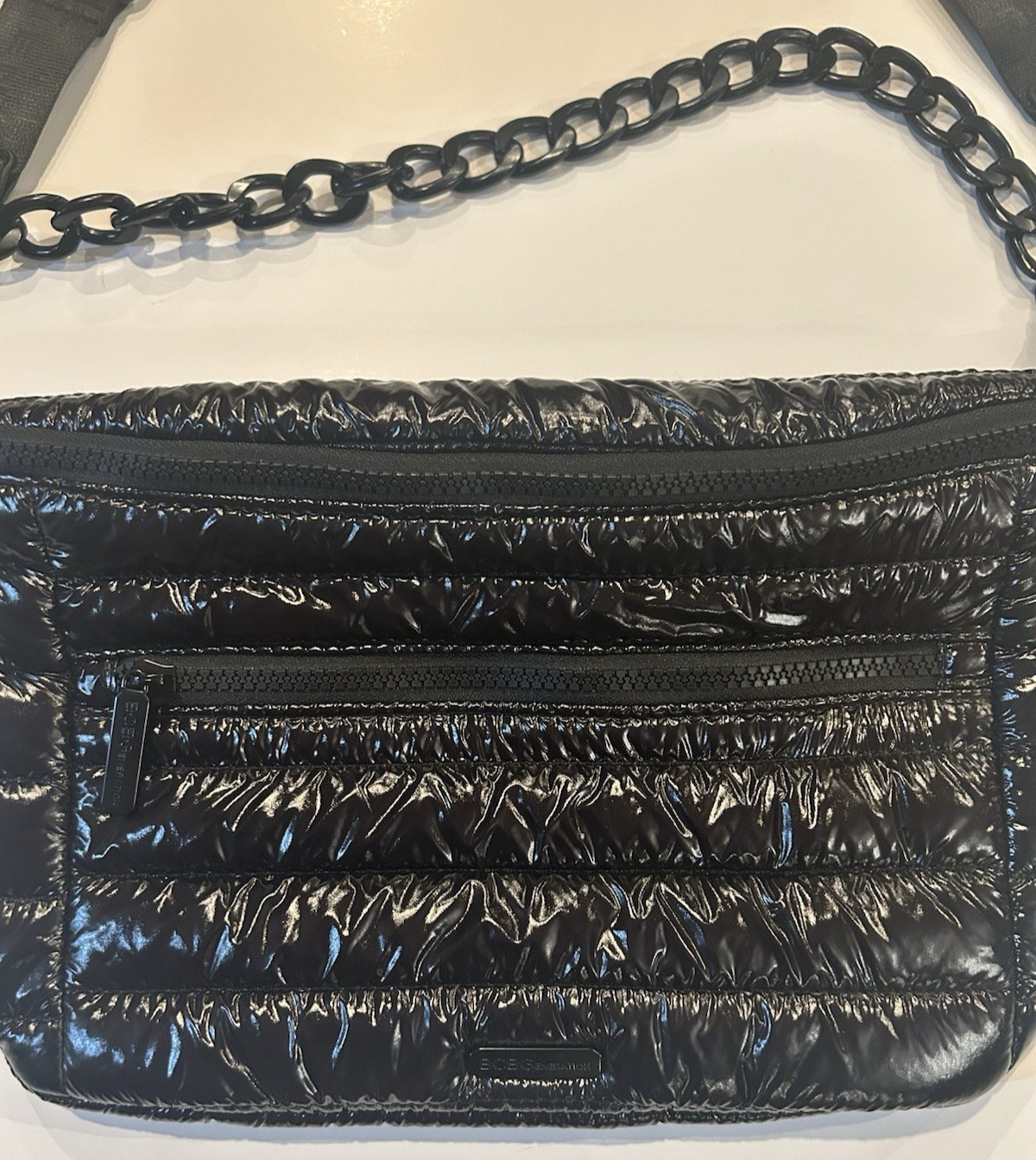 BCBGeneration Puffer Collection Black Shoulder Cr… - image 2