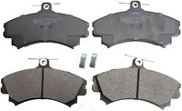 Vorderachse Denckermann B110513 Bremsbelagsatz, Scheibenbremse FüR Mitsubishi,Vo