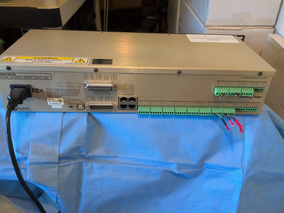 Lectrosonics DM1612, Digital Automatic Matrix Mixer + Free Shipping - Image 4 of 4