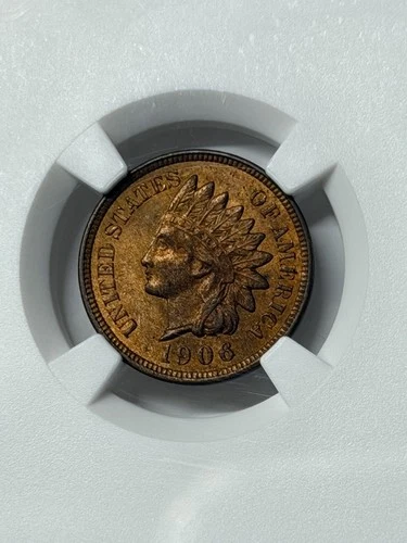 1906 Indian Head Cent NGC MS 64RB ~ Bronze 1c