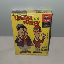 Vtg Larry Harmon's Laurel and Hardy Card Game by Edu-Cards 1972 - SEALED