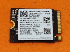 SSD Samsung PM991a MZ-9LQ512C 512GB PCIe NVMe M.2 Solid State Drive