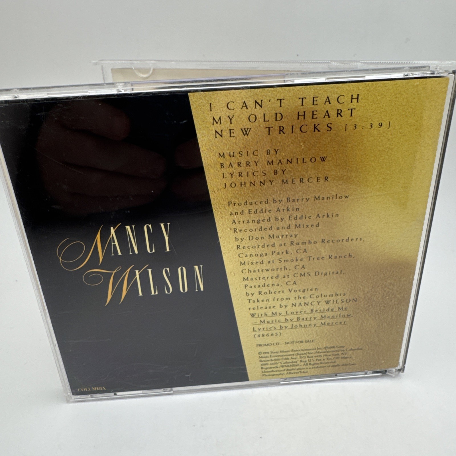 I Can't Teach My Old Heart New Tricks, Sang by Nancy Wilson - Audio CD. CD36
