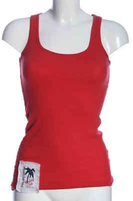 MISTRAL Trägertop Damen Top Gr. DE 36 rot Casual-Look