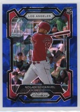 2024 Panini Prizm Blue Ice Prizm Nolan Schanuel #262 0y59