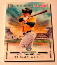 2025 Panini Boys of Summer Holo Silver Base #11 Tommy White XRc #23/25