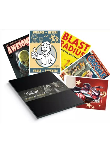 Fallout Litografia 5x Stampe Artistiche Collezione Set Edizione Limitata Ufficiale di 995 - Foto 4 di 4