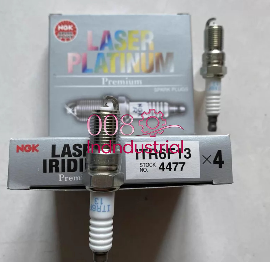4PCS NGK Laser Iridium Spark Plug ITR6F13 4477