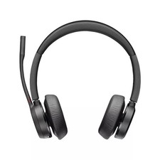Poly Voyager 4320-M BT Wireless Headset USB-C Cable BT700 Dongle Mic Excellent