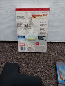 Indiana Jones And The Last Crusade UBIsoft (Nintendo NES) Variant Authentic