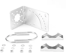 Pole Mount Bracket L Mounting Bracket to Wall Hardware Accessories for LPDA Yagi