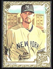 2019 Topps Allen & Ginter #267 James Paxton Gold