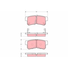 Kits de frein Hyundai TRAJET