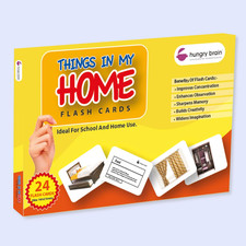 Things in My Home Flash Cards for Toddlers Ages 1  4 , 24 Double-Sided Real Pict