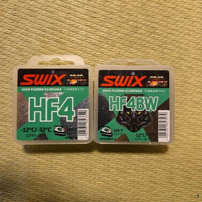 SWIX HF4 グライドワックス 2個セット SWIX HF4 グライドワックス 2個セット SWIX HF4 グライド