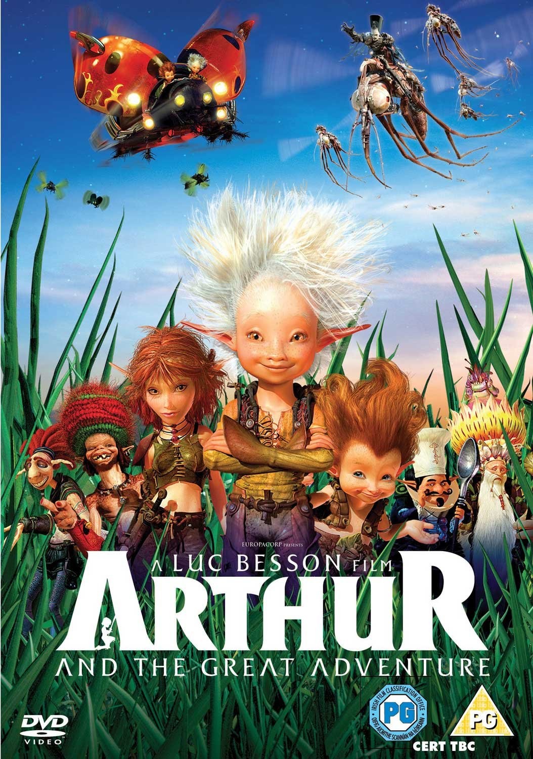 Arthur And The Great Adventure (DVD) Freddie Highmore Mia Farrow Jimmy Fallon