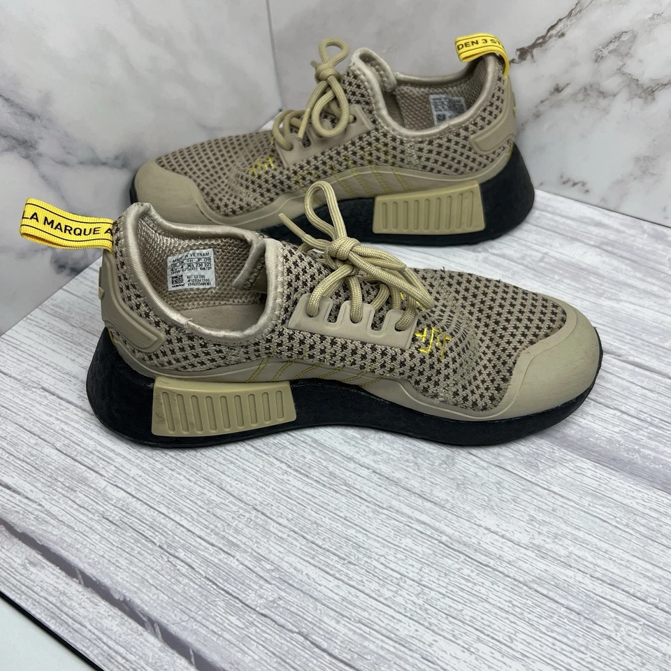 Adidas Zapatos 4.5 Beige Marvel Guardianes de la Galaxia Groot NMD R1 GX1209 Edición Limitada Foto 2 de 4