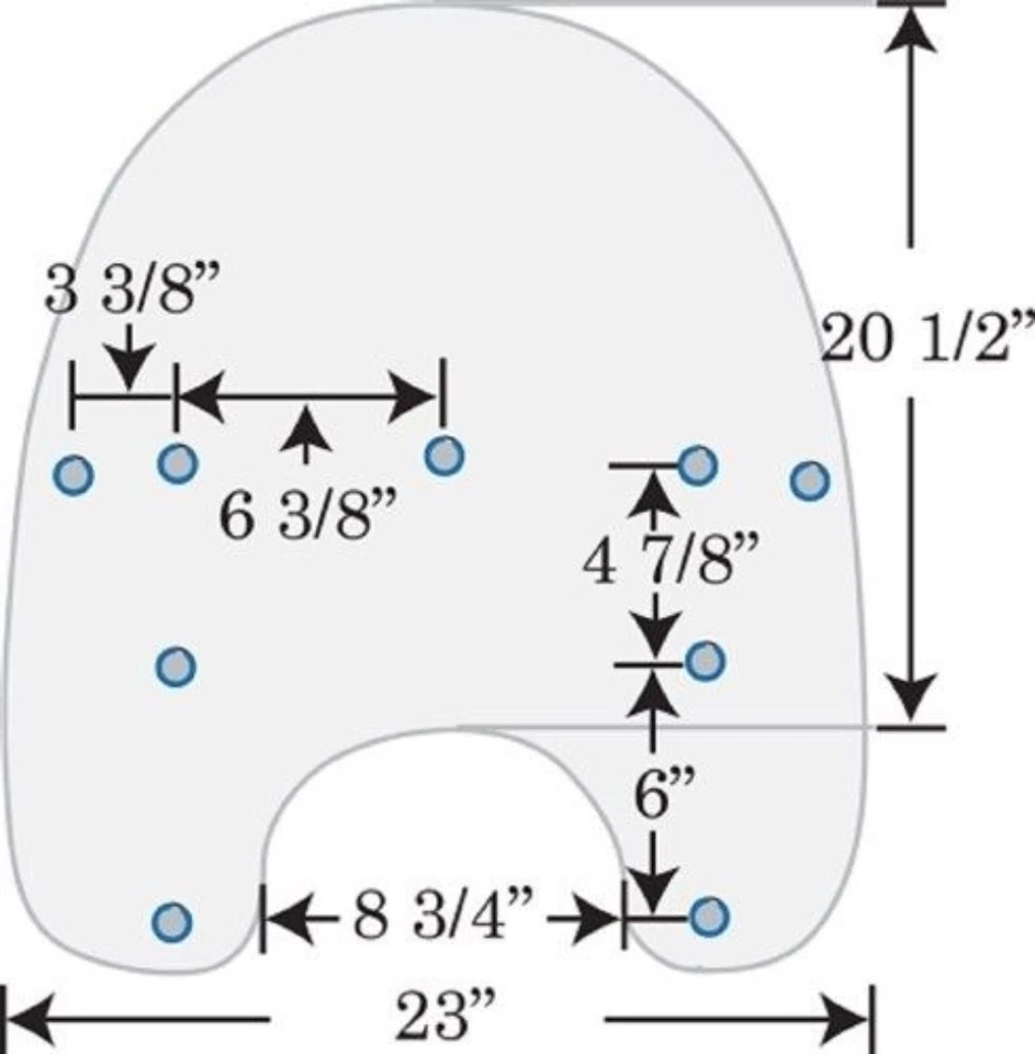 Parabrisas solar de repuesto Memphis Shades MEP6169 15" Harley Heritage Fat Boy Foto 2 de 2