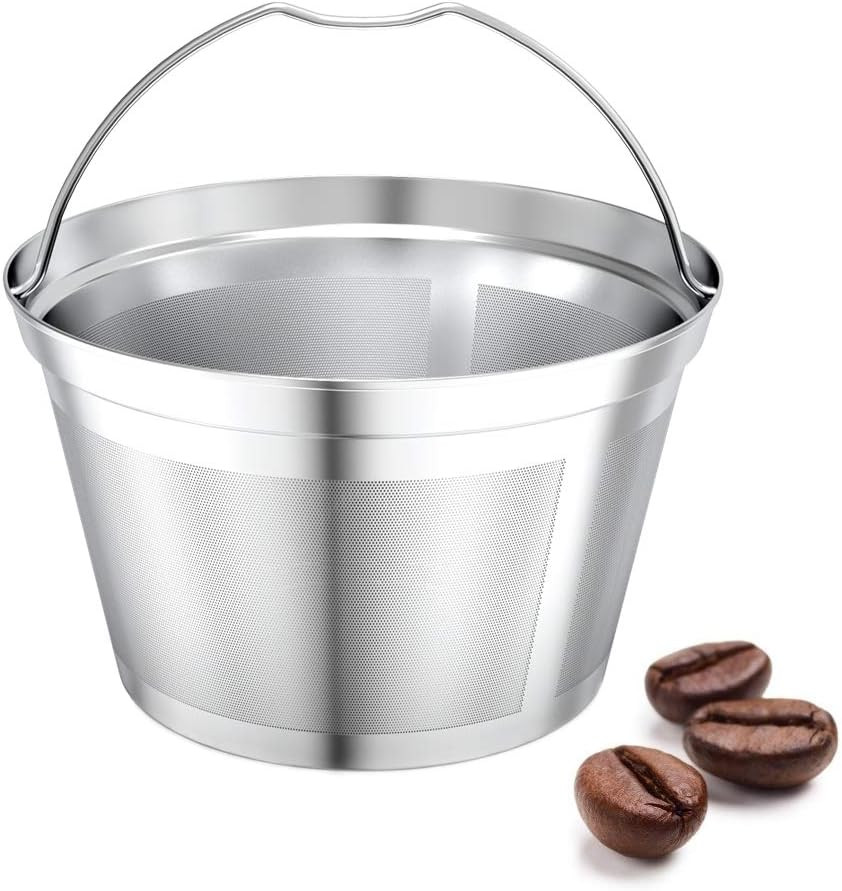 Reusable 8 10 12 Cup Basket Replacement Filter-stainless Ste
