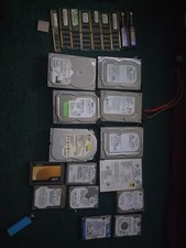 Huge PC Parts Job Lot - 14+ Drives (WD 1TB, SSD, IDE), Corsair RAM & CPU