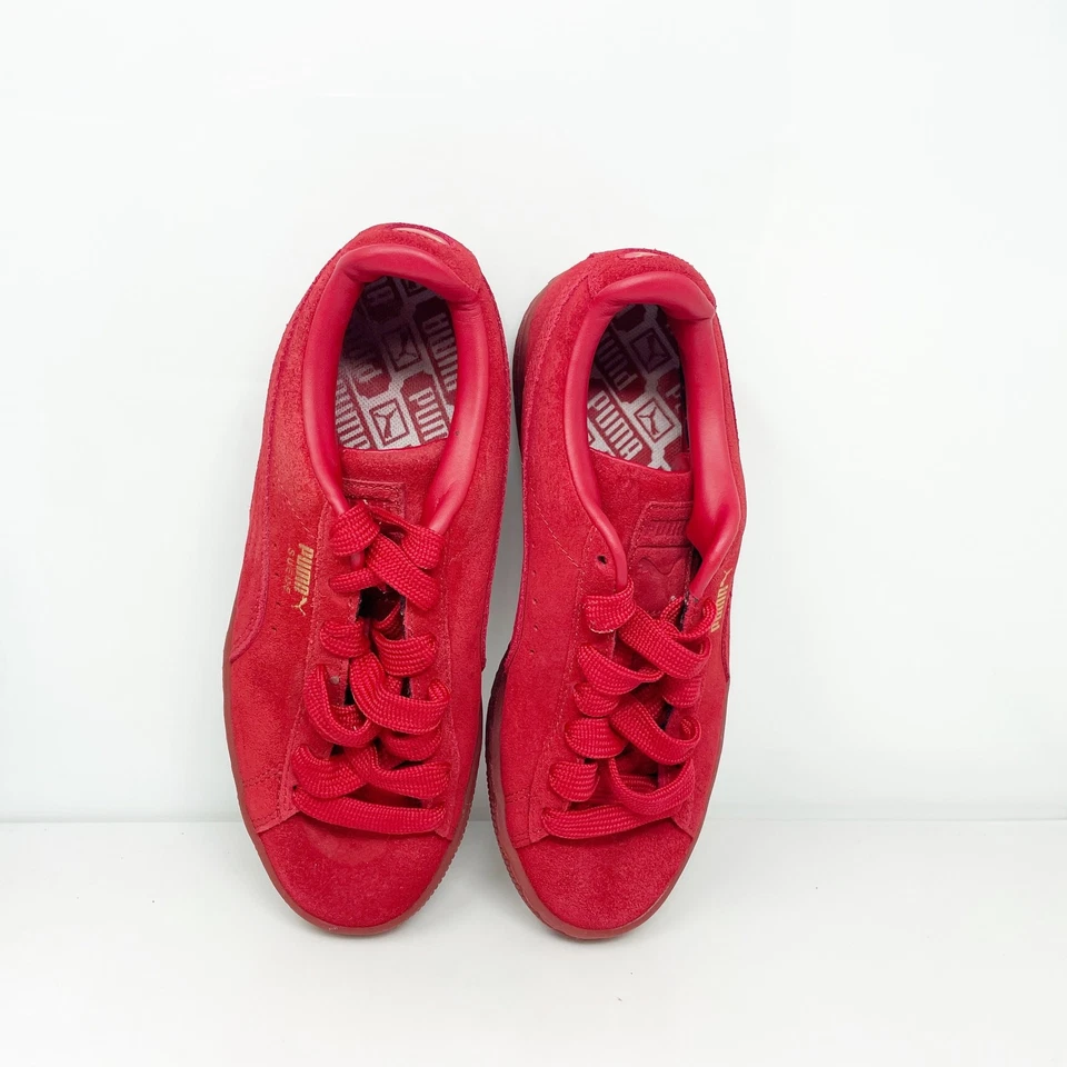 Puma мальчиков классический 381470-01 красный повседневные туфли кроссовки размер 5,5C - Изображение 4 из 4