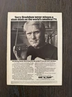 Signed Terry Bradshaw 8x10 Magazine page Original Authentic